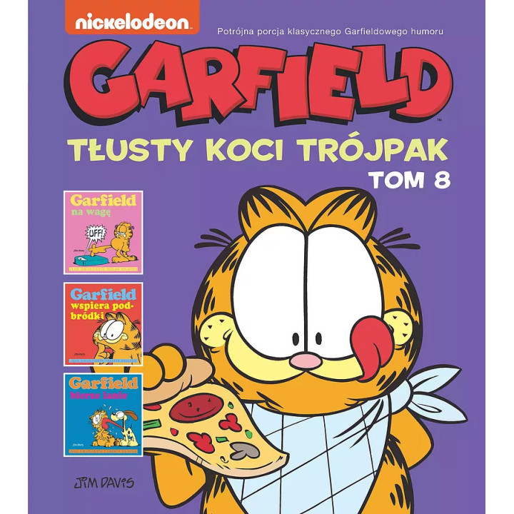 Garfield - 8: Tłusty koci trójpak.