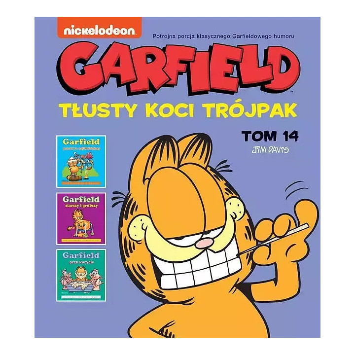 Garfield - 14: Tłusty koci trójpak.