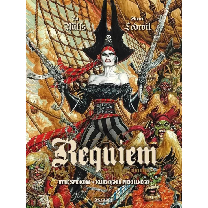 Requiem. Rycerz wampir - tomy 5-6 (Atak Smoków/Król Ognia Piekielnego).