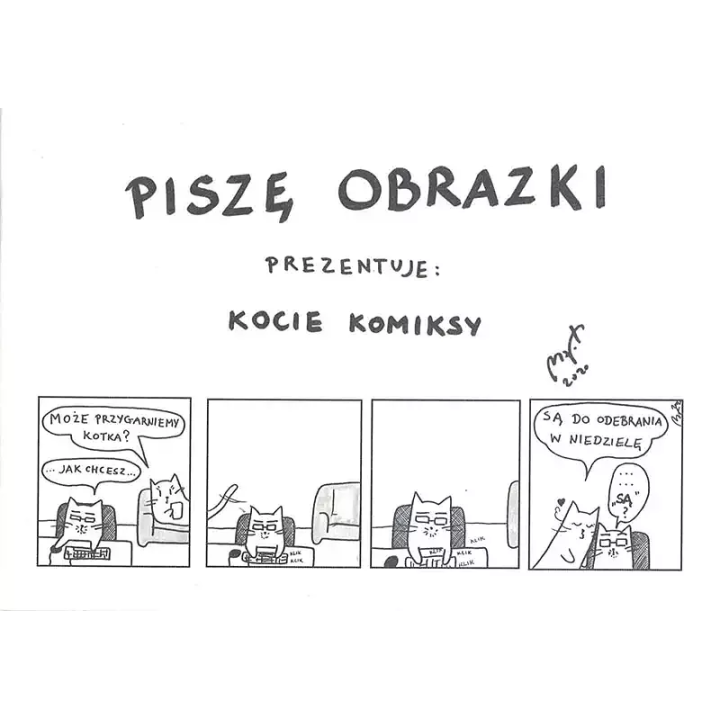 Piszę Obrazki prezentuje: Kocie Komiksy