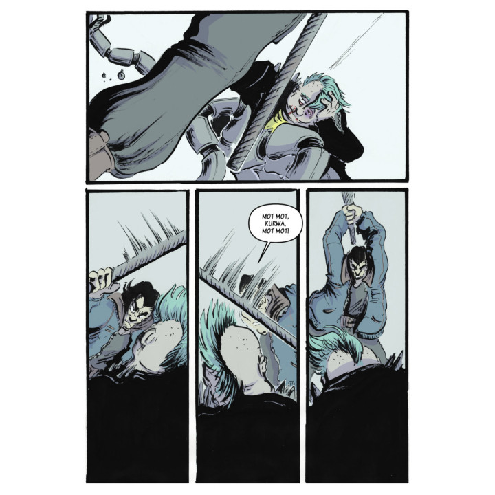 Cybergus 2066, t. 3 - Marcin Bałczewski, Zvyrke