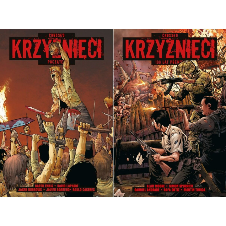 Crossed: Krzyżnięci tom 1 i 2 (okładka standardowa)
