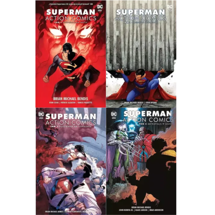 Superman: Action Comics - Pakiet tomów 1-4