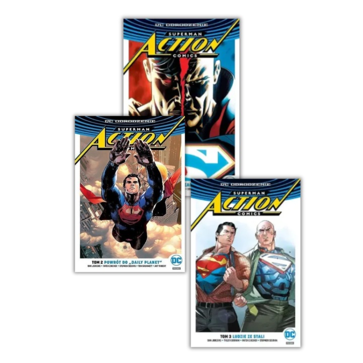 Superman. Action Comics - pakiet tomów 1-3