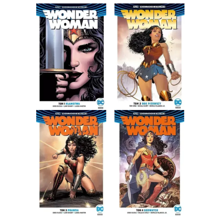 Wonder Woman - pakiet tomów 1-4